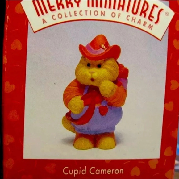 hallmark merry miniatures cameron cat holidays series - Picture 2 of 12